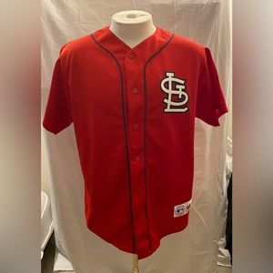 Majestic MLB Mark McGwire 25 St. Louis Cardinals Jersey, M